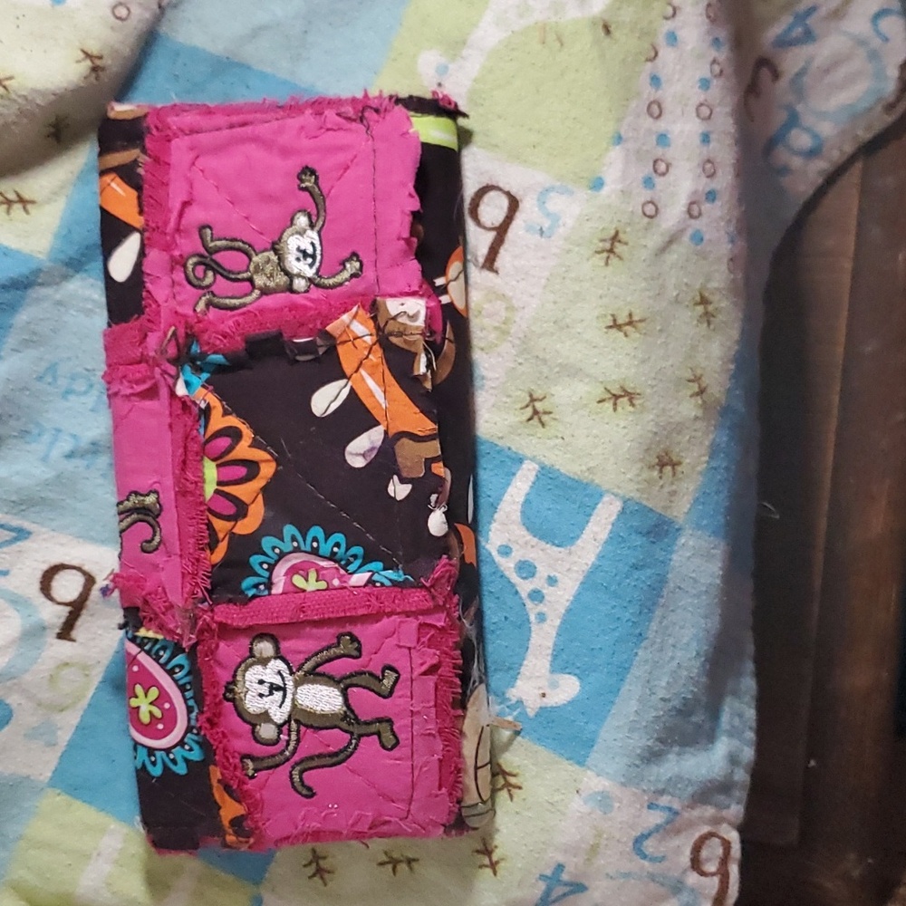 Monkey Patchwork Wallet - image 1